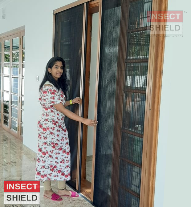 pleated mosquito net for Doors